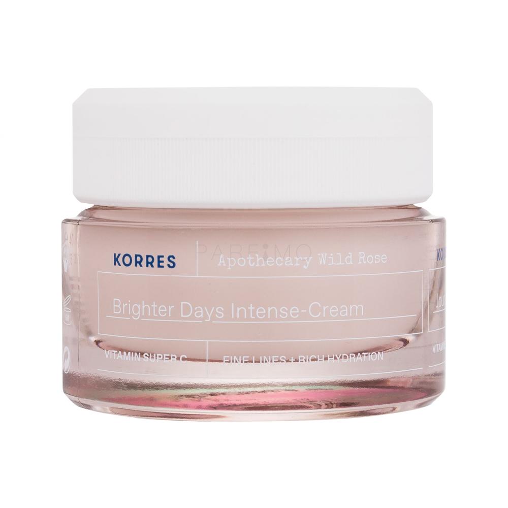 Korres Apothecary Wild Rose Brighter Days Intense-Cream Cremă de zi pentru femei 40 ml