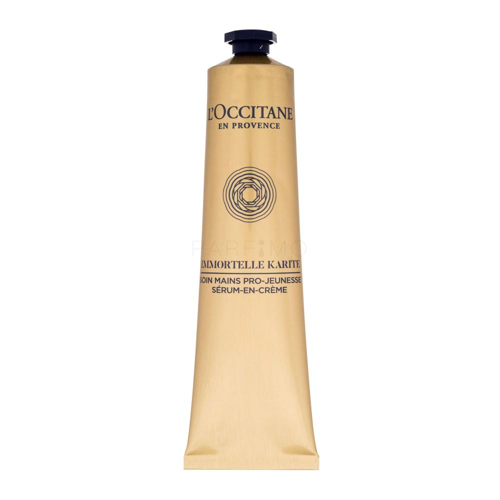 L'Occitane Immortelle Karite Serum-In-Cream Cremă de mâini pentru femei 75 ml