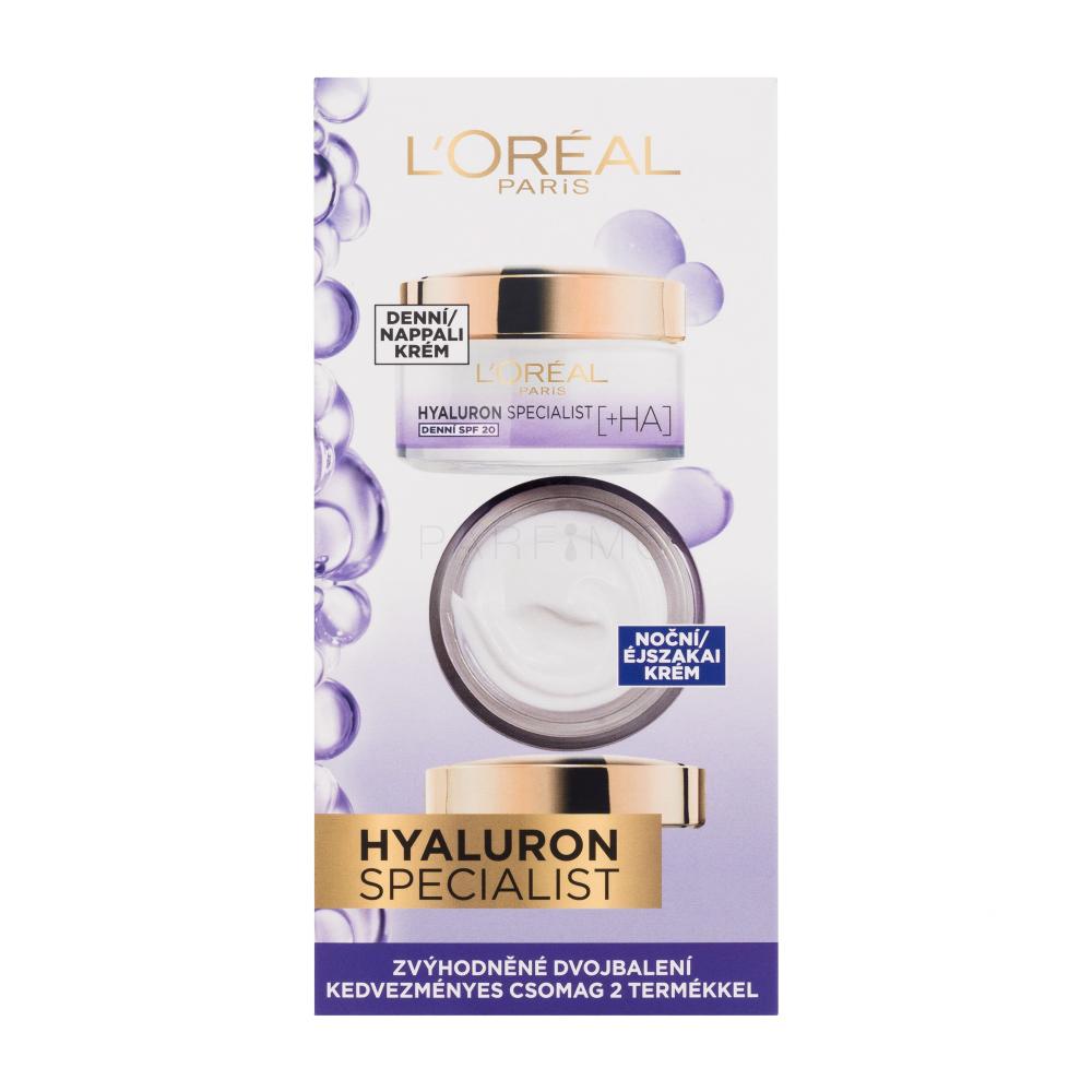 L'Oréal Paris Hyaluron Specialist Cremă de zi pentru femei Set Cutie cu defect