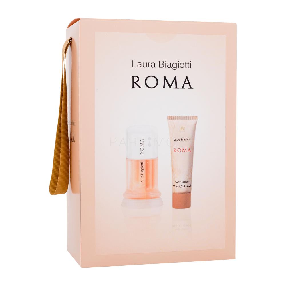 Laura Biagiotti Roma Set cadou Apă de toaletă 50 ml + loțiune de corp 50 ml