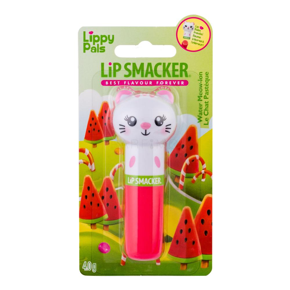 Lip Smacker Lippy Pals Water Meow-lon Balsam de buze pentru copii 4 g Ambalaj deteriorat