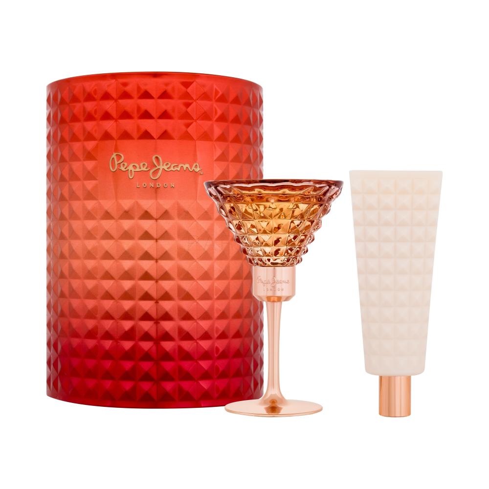 Pepe Jeans Life Is Now For Her Set cadou Apă de parfum 80 ml + loțiune de corp 80 ml