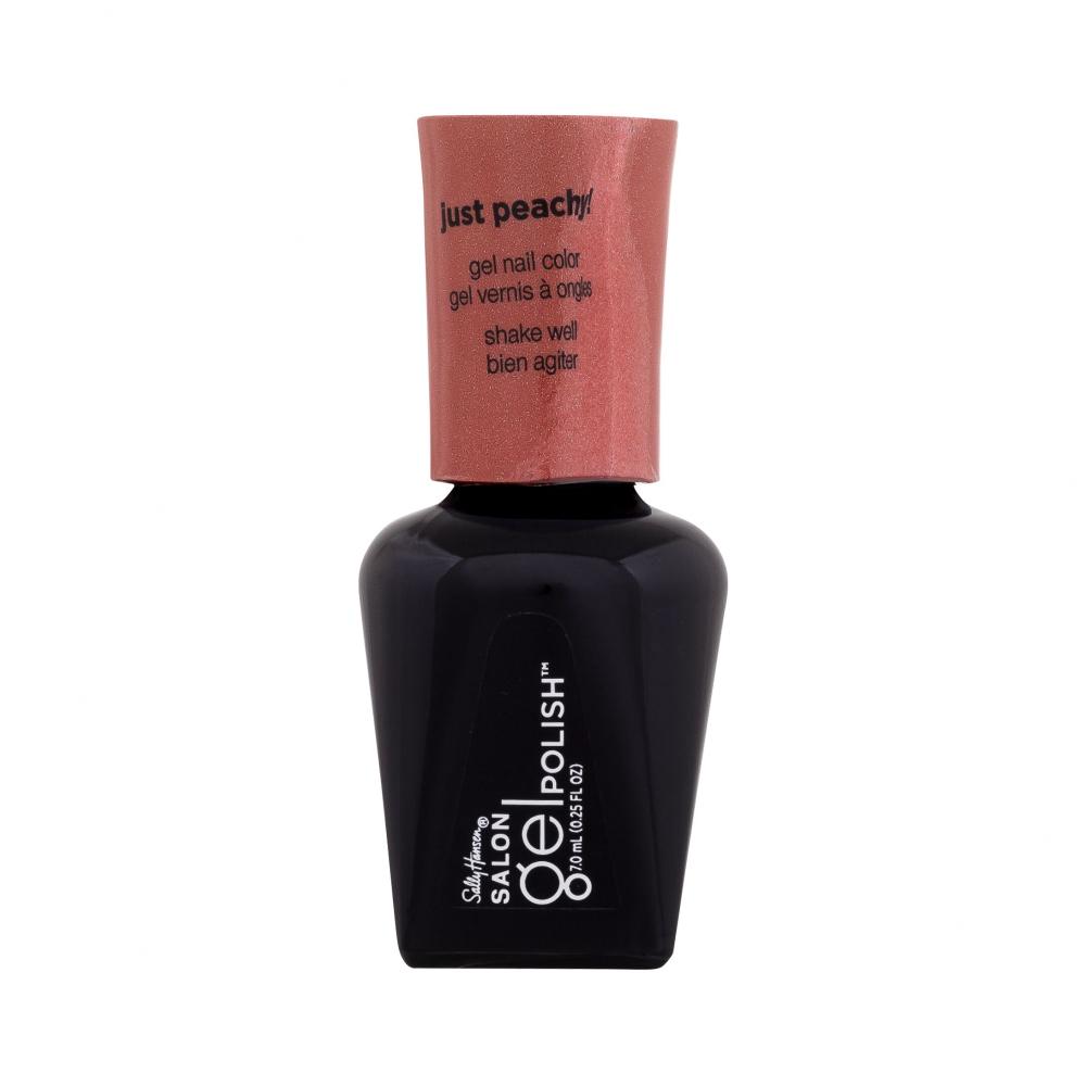 Sally Hansen Salon Gel Polish Gel Nail Color Lac de unghii pentru femei 7 ml Nuanţă 140 Just Peachy