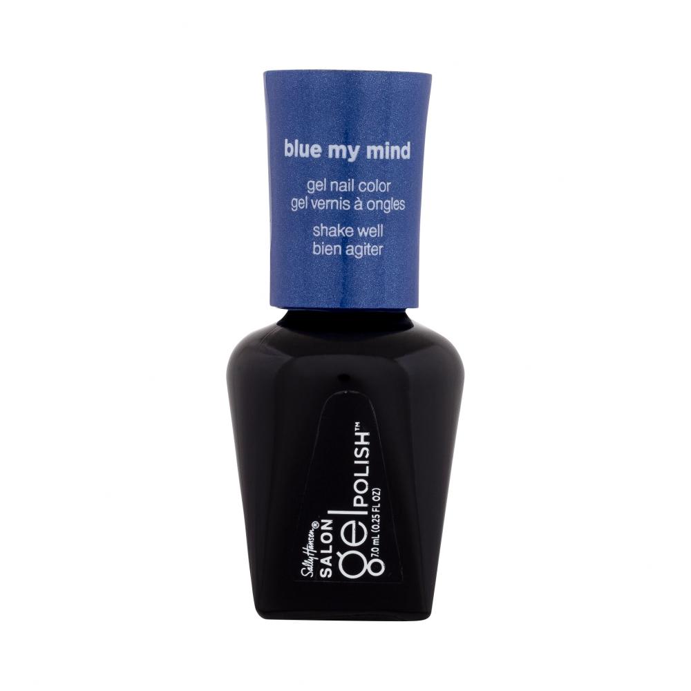 Sally Hansen Salon Gel Polish Gel Nail Color Lac de unghii pentru femei 7 ml Nuanţă 266 Blue My Mind