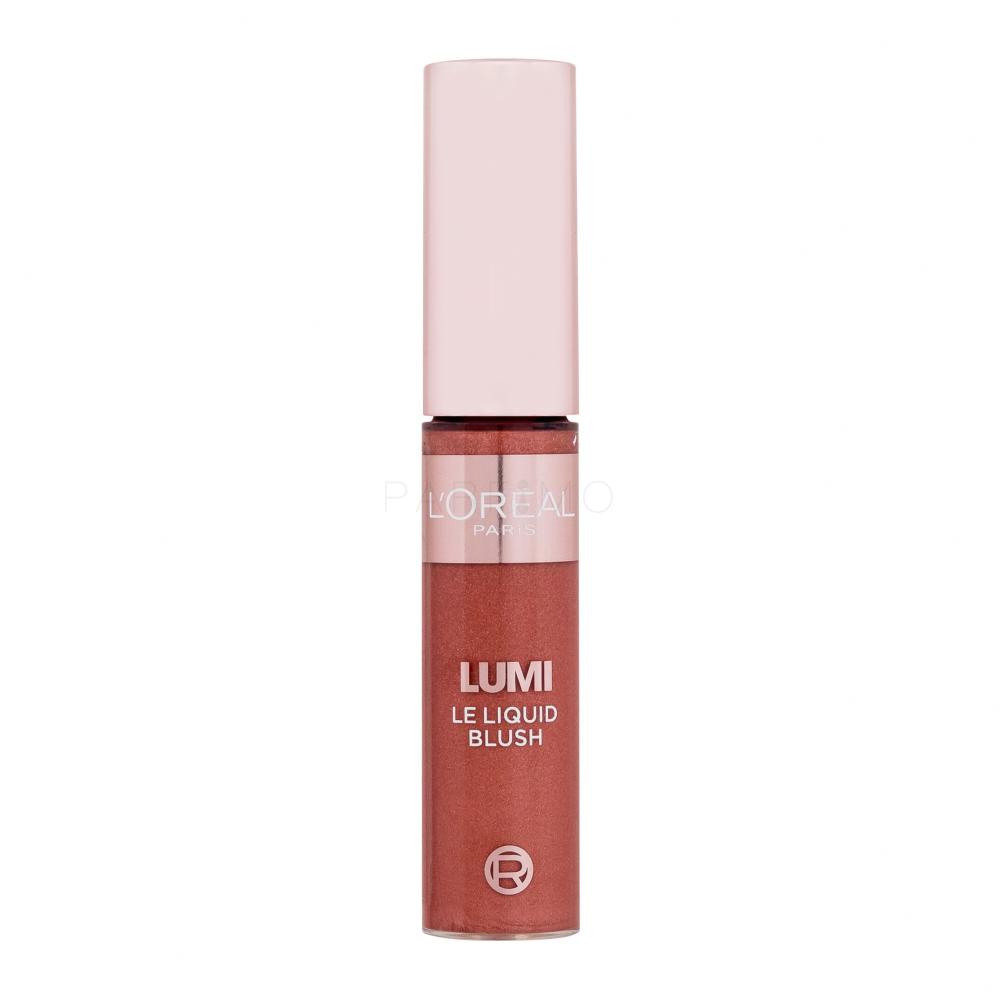 L'Oréal Paris Lumi Le Liquid Blush Fard de obraz pentru femei 10 ml Nuanţă 630 Glowy True Rose