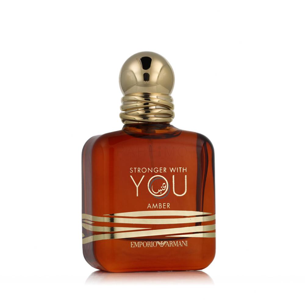 Giorgio Armani Emporio Armani Stronger With You Amber Apă de parfum pentru bărbați 50 ml