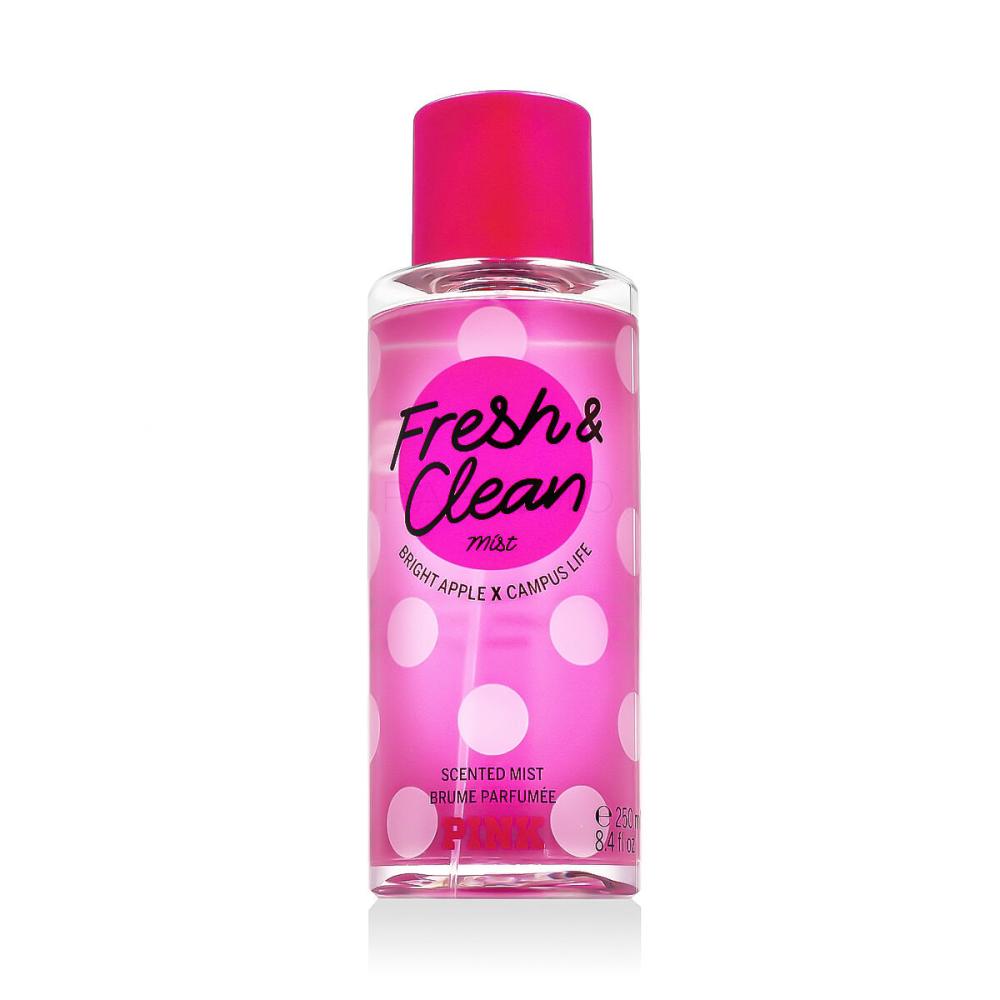Victoria´s Secret Pink Fresh & Clean Bright Apple X Campus Life Spray de corp pentru femei 250 ml