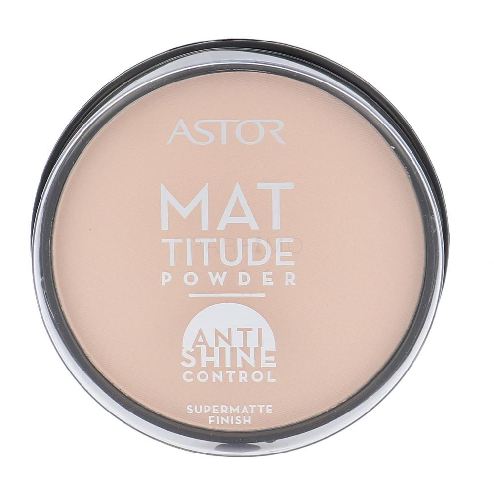 ASTOR Mattitude Anti Shine Pudră pentru femei 14 g Nuanţă 001