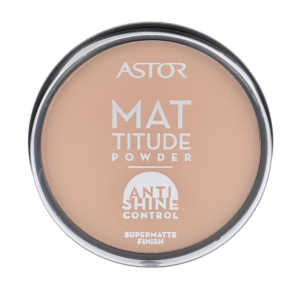 ASTOR Mattitude Anti Shine Pudră pentru femei 14 g Nuanţă 003