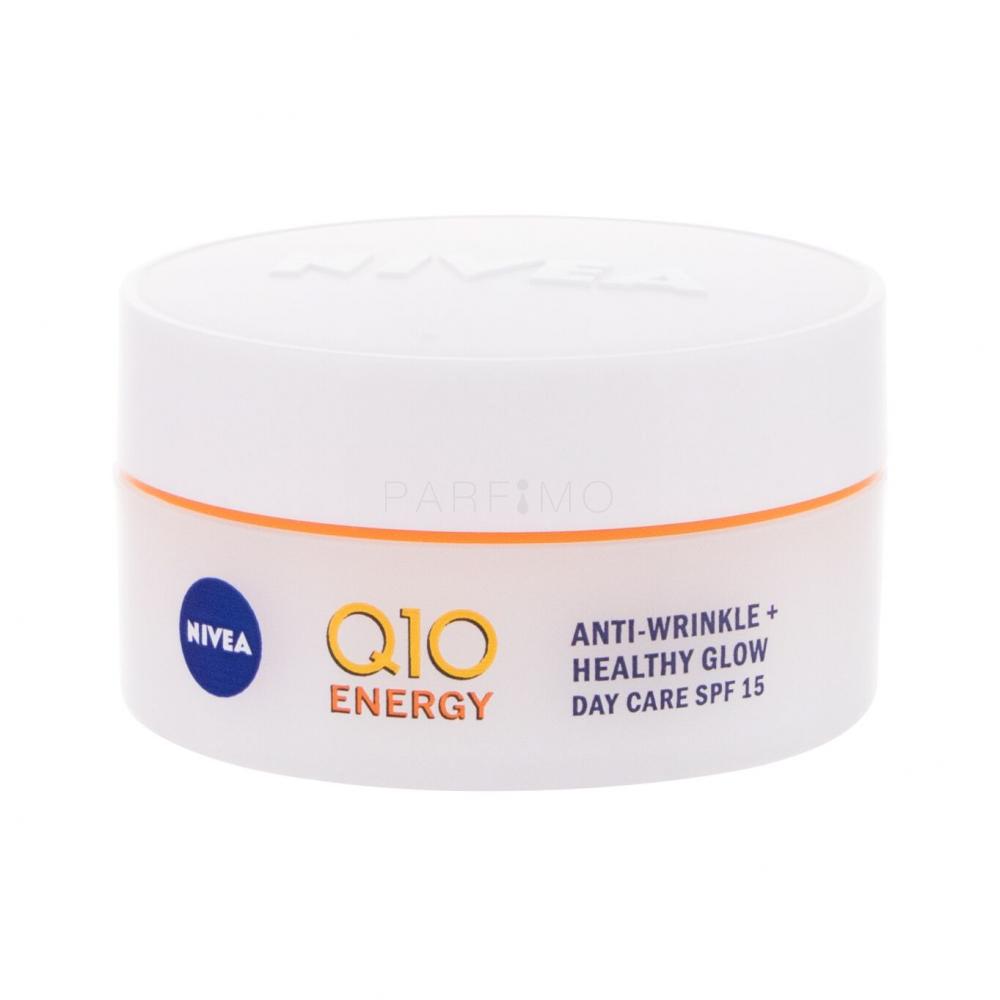 Nivea Q10 Energy AntiWrinkle + Healthy Glow SPF15 Cremă de zi pentru