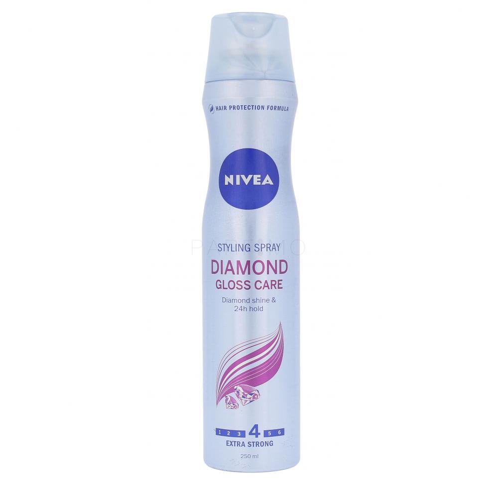 Nivea Diamond Gloss Care Fixativ de păr pentru femei 250 ml Parfimo.ro