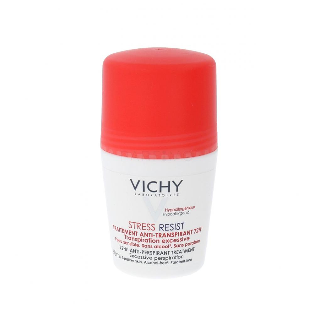 Vichy Deodorant 72H Stress Resist Antiperspirant pentru femei 50 ml