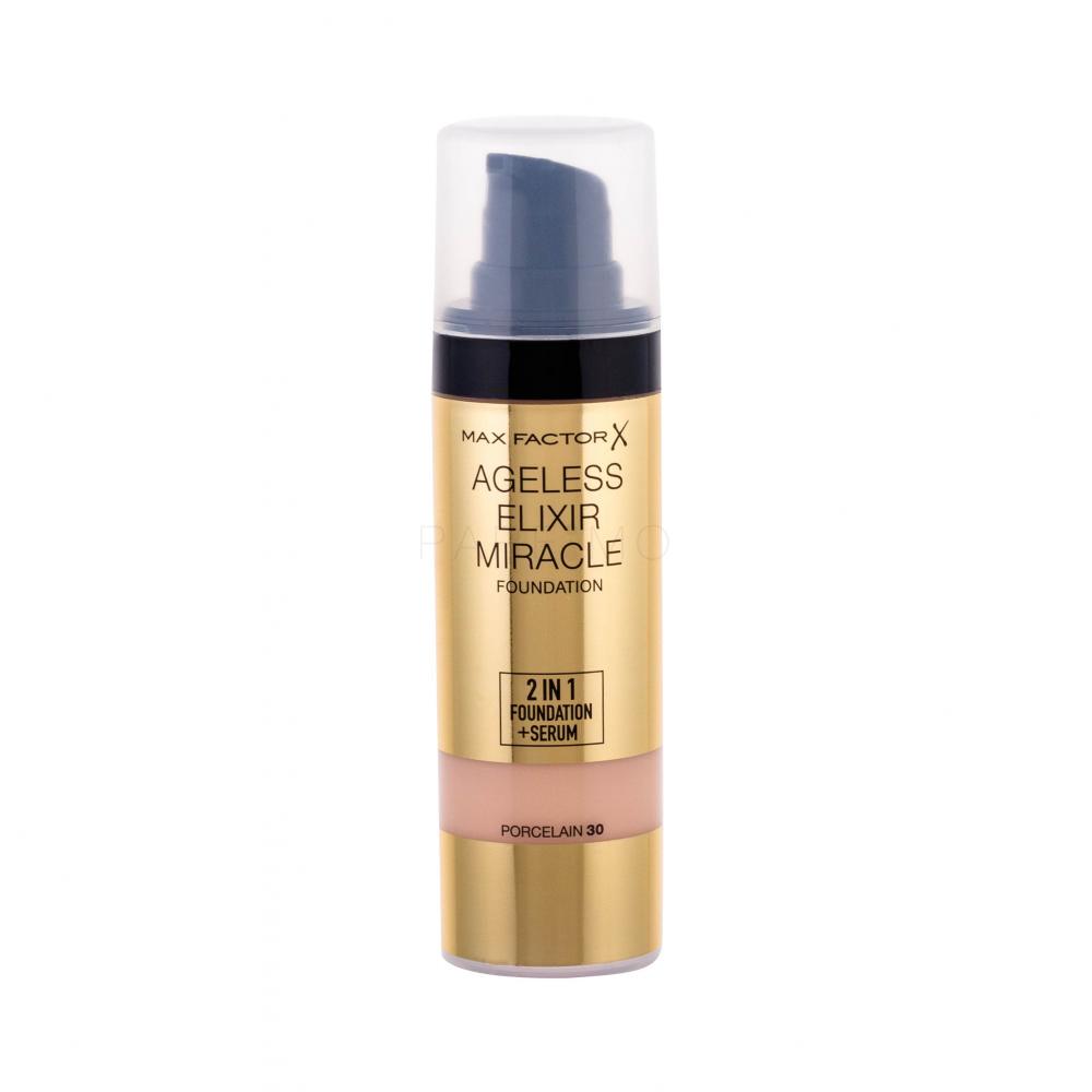 Max Factor Ageless Elixir 2in1 Foundation Serum Spf15 Fond De Ten Pentru Femei 30 Ml Nuanţă 30 Porcelain Parfimo Ro