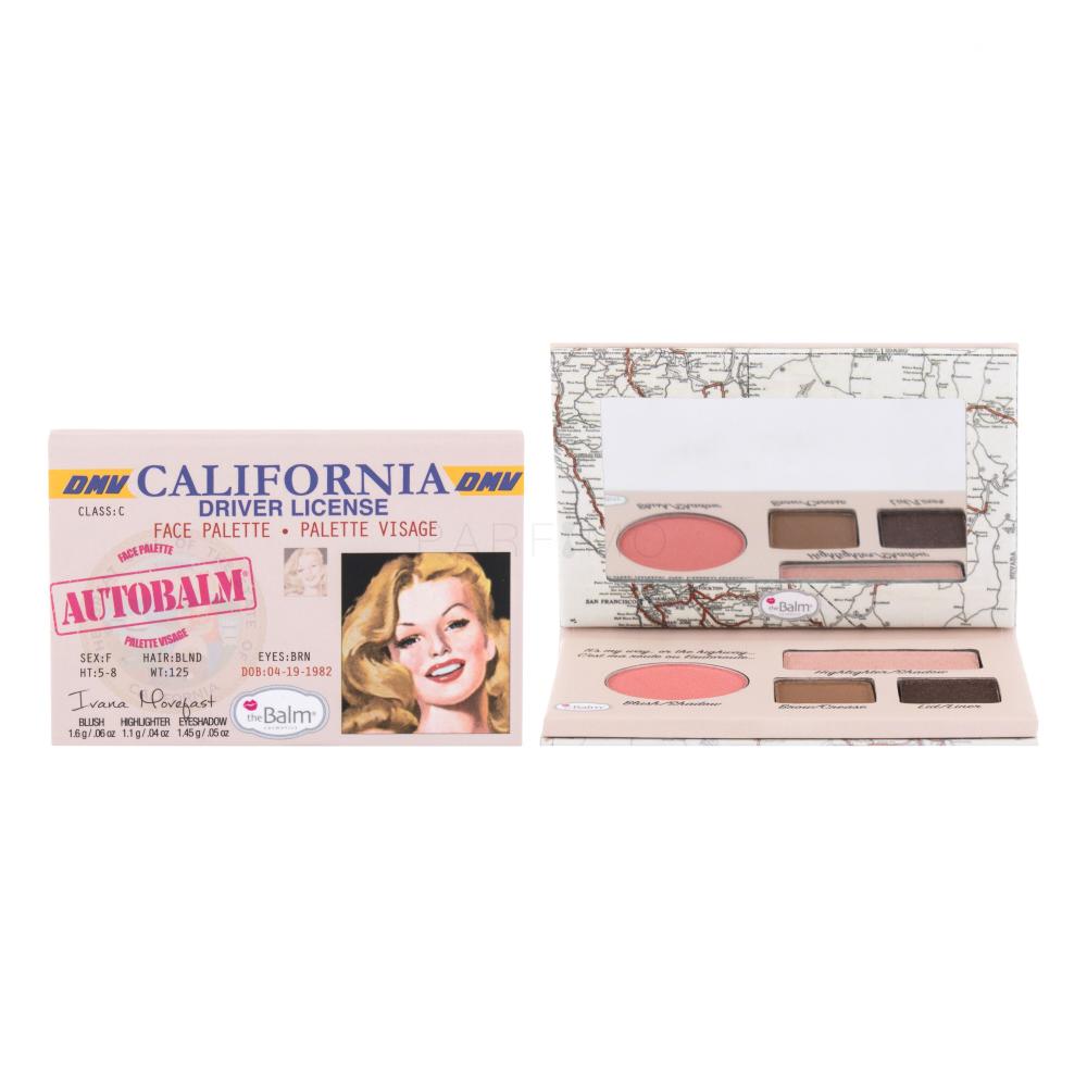 TheBalm Autobalm California Palete de machiaj pentru femei 4,15 g