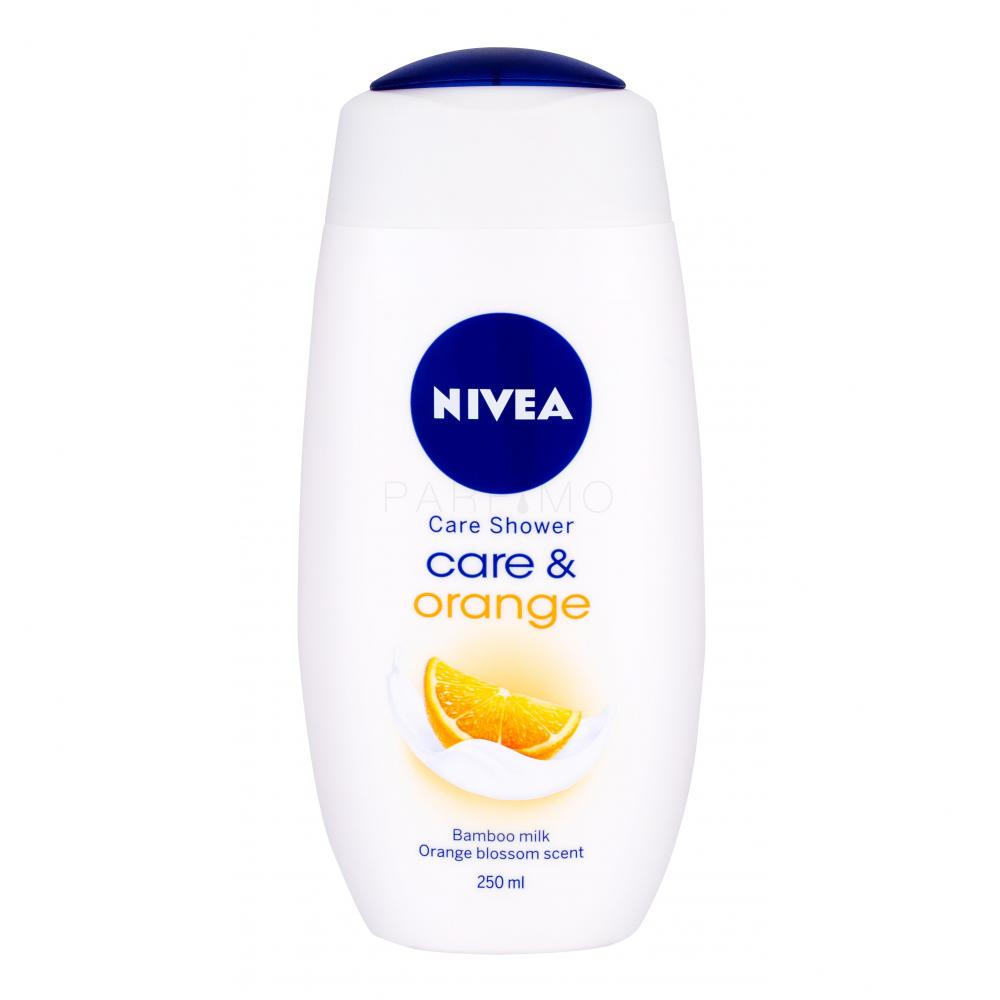 Nivea Care & Orange Gel de duș pentru femei 250 ml