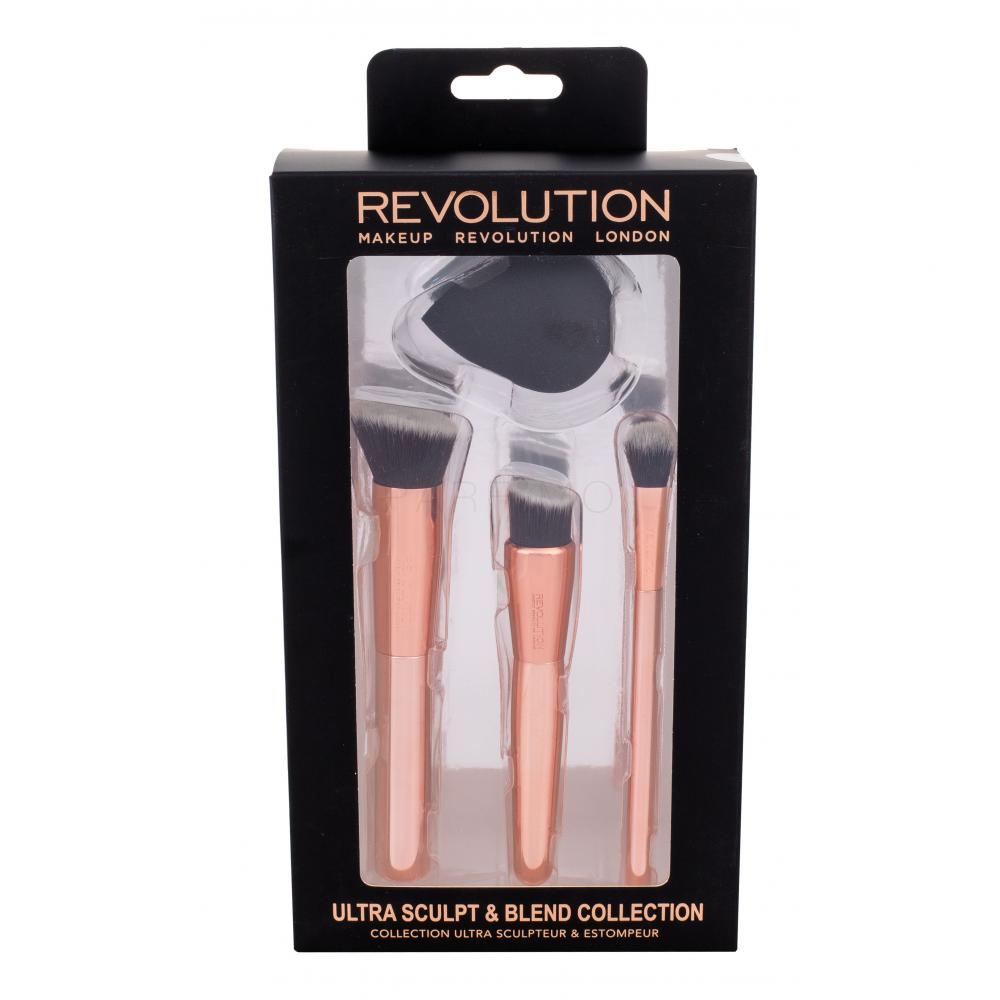 Makeup Revolution London Brushes Ultra Sculpt & Blend Collection Set cadou Pensula pentru pudra