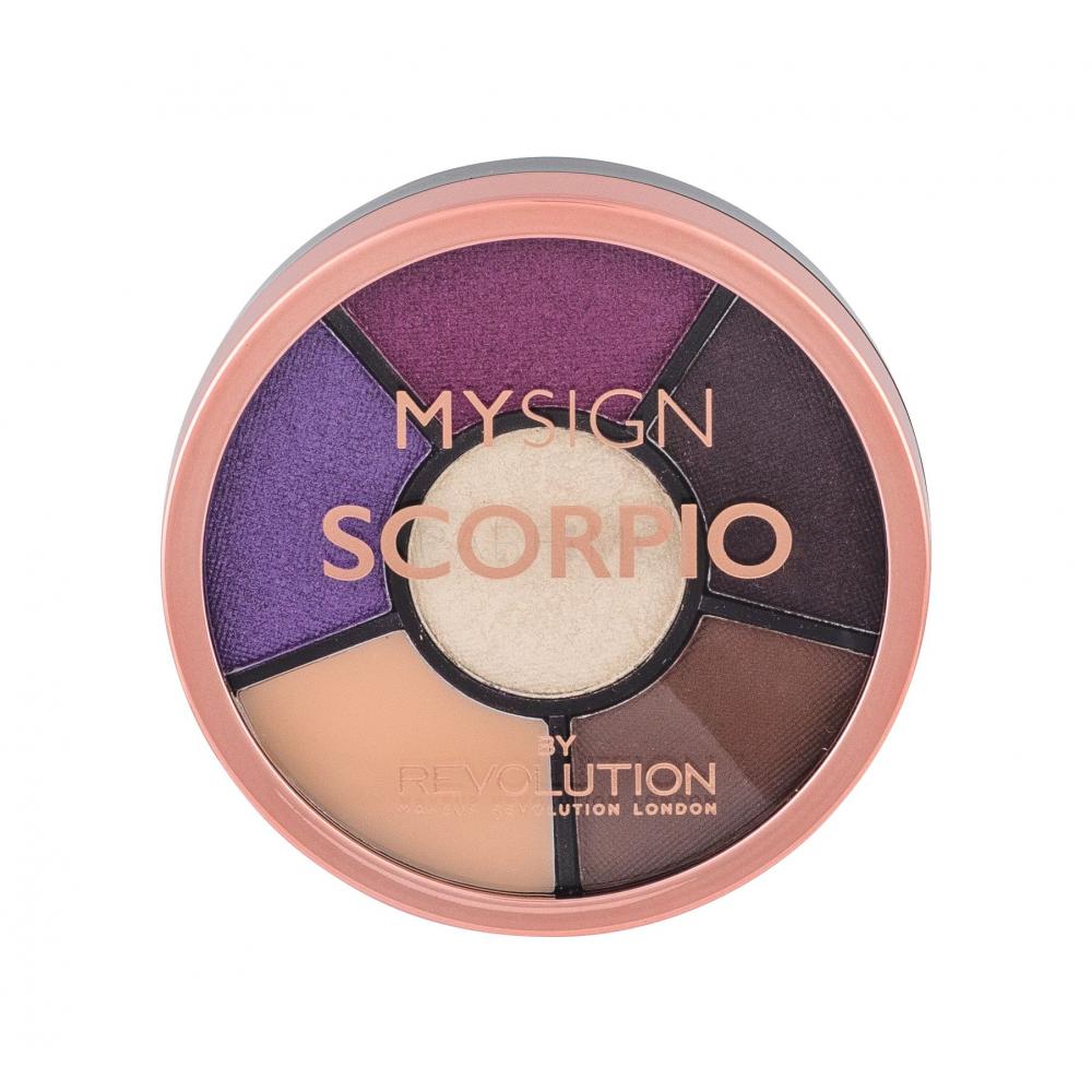Makeup Revolution London My Sign Complete Eye Wheel Fard de pleoape pentru femei 4,8 g Nuanţă Scorpio