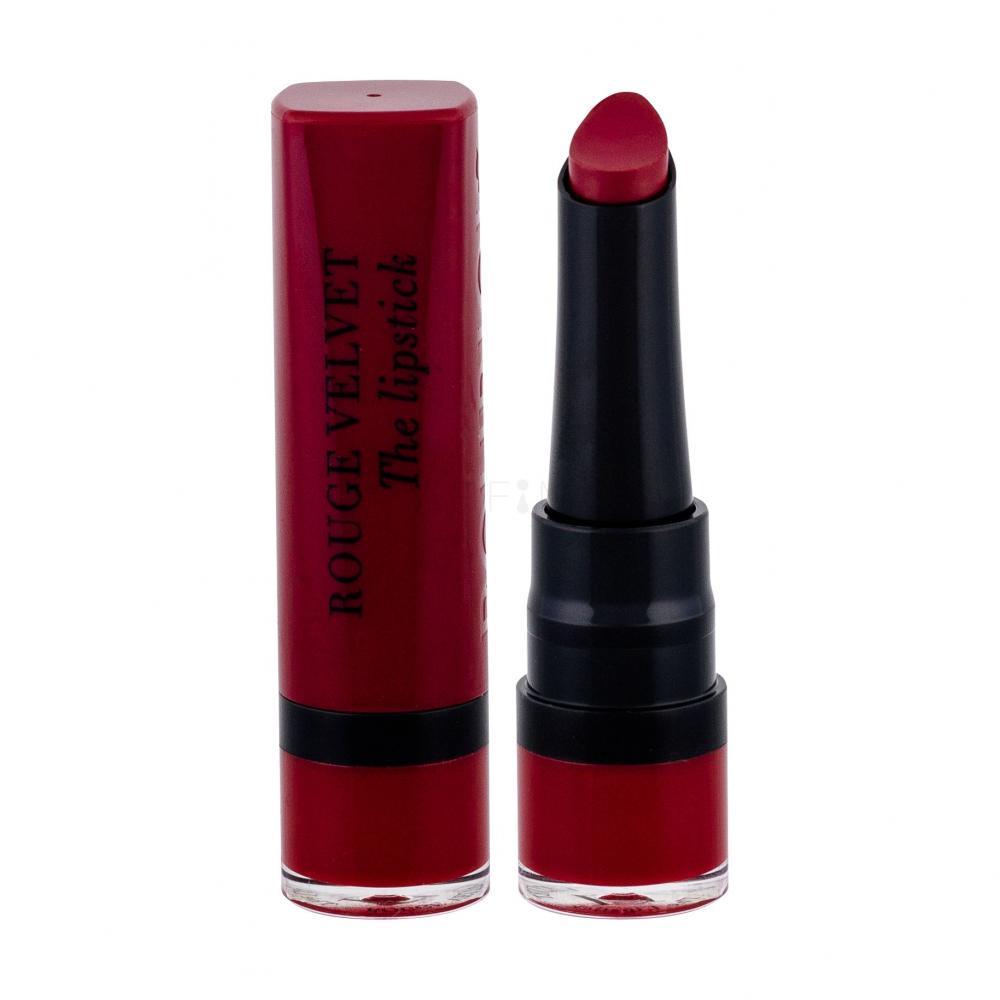 BOURJOIS Paris Rouge Velvet The Lipstick Ruj de buze pentru femei 2,4 g Nuanţă 11 Berry Formidable