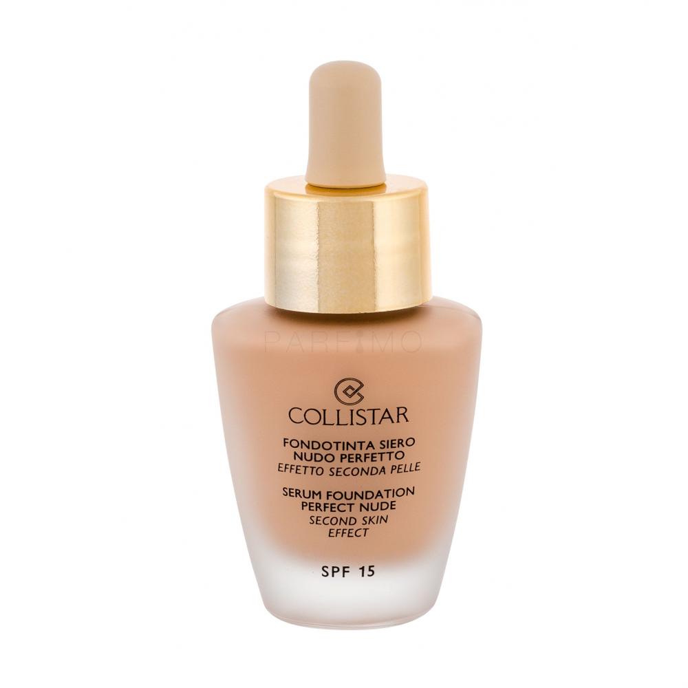 Collistar Serum Foundation Perfect Nude SPF15 Fond de ten pentru femei 30 ml Nuanţă 1 Ivory