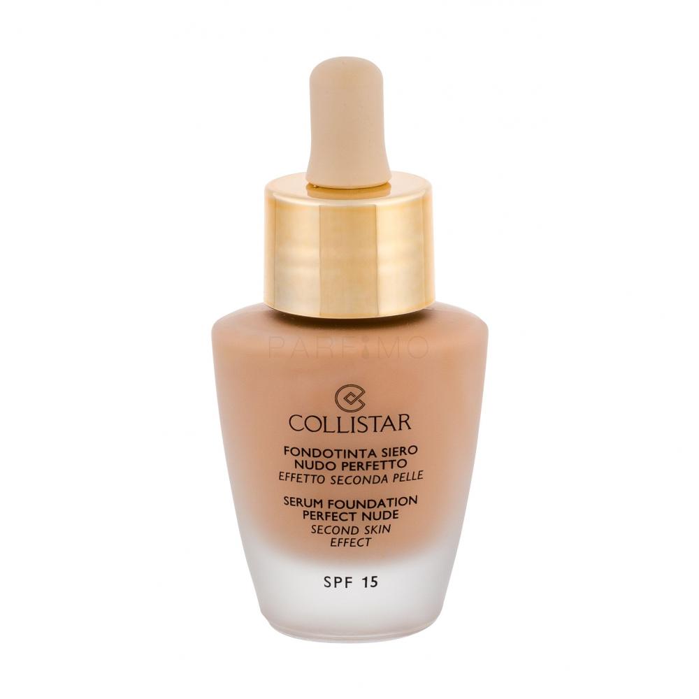 Collistar Serum Foundation Perfect Nude SPF15 Fond de ten pentru femei 30 ml Nuanţă 4 Sand
