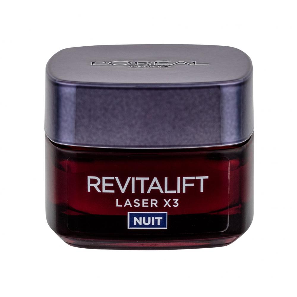 L'Oréal Paris Revitalift Laser X3 Night Cream Cremă de noapte pentru femei 50 ml