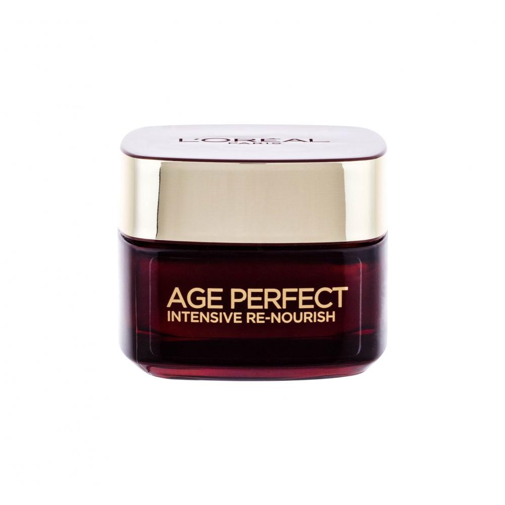 L'Oréal Paris Age Perfect Intensive Re-Nourish Cremă de zi pentru femei 50 ml