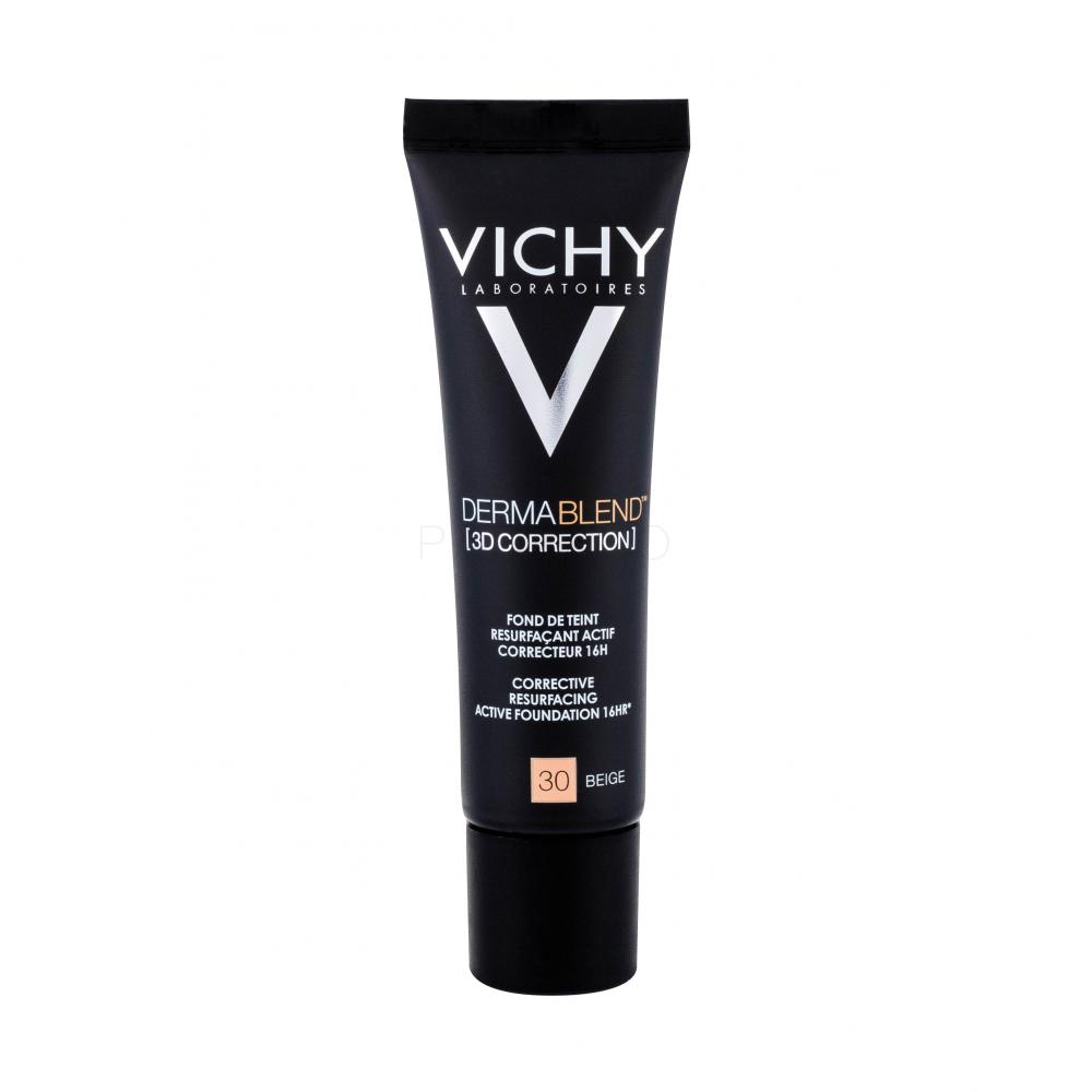 Vichy Dermablend™ 3D Antiwrinkle & Firming Day Cream SPF25 Fond de ten pentru femei 30 ml Nuanţă 30 Beige
