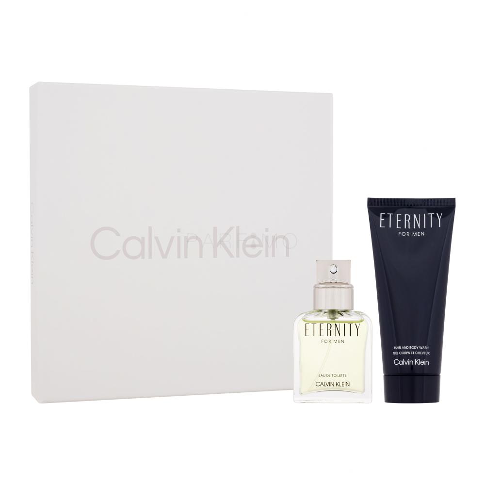 Calvin Klein Eternity For Men Set cadou apa de toaleta 50 ml + gel de dus 100 ml