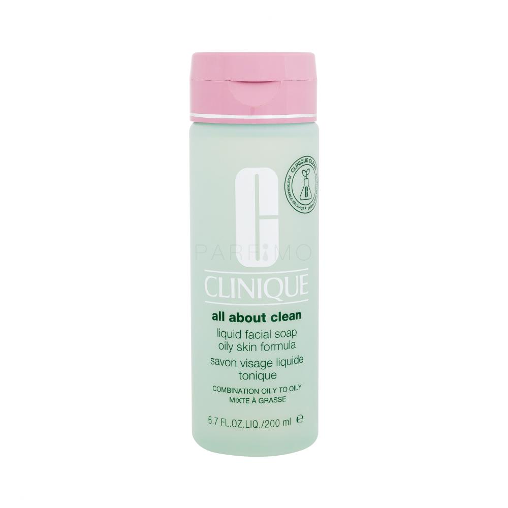 Clinique All About Clean Liquid Facial Soap Oily Skin Formula Săpun facial pentru femei 200 ml