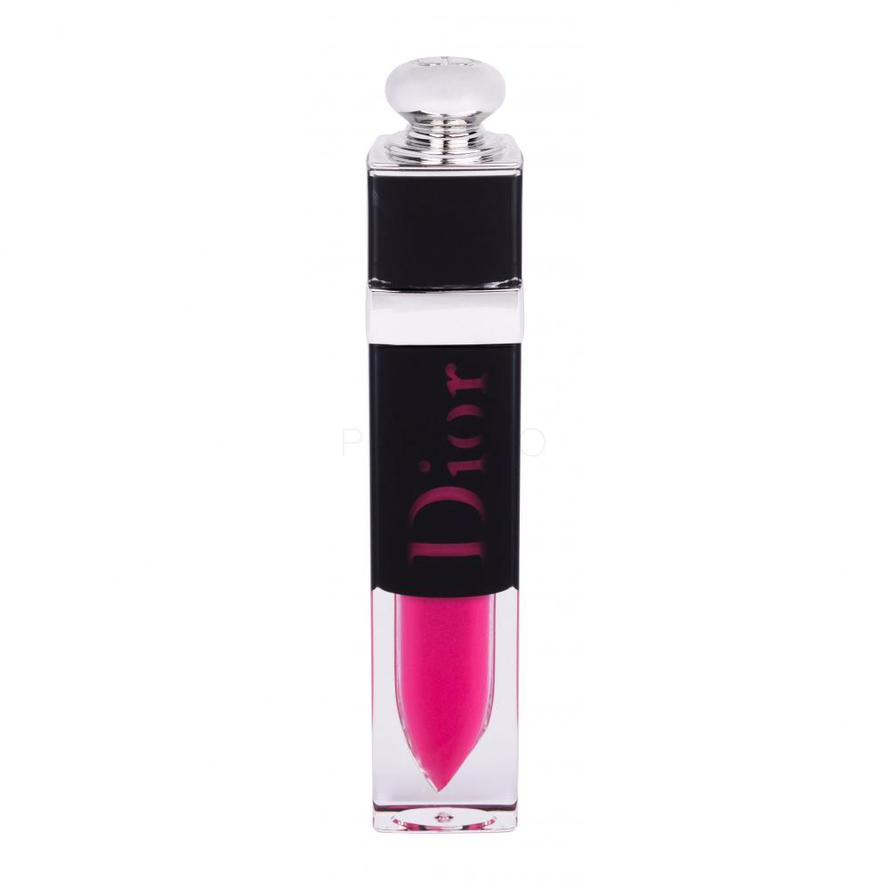 Dior Dior Addict Lacquer Plump Ruj de buze pentru femei 5,5 ml Nuanţă 676 Dior Fever