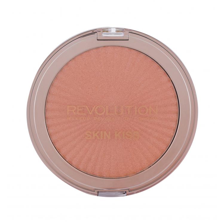 Makeup Revolution London Skin Kiss Iluminator pentru femei 14 g Nuanţă Rose Gold Kiss