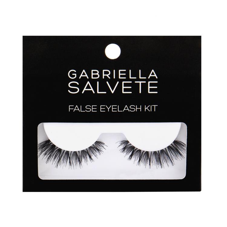 Gabriella Salvete False Eyelash Kit Gene false pentru femei Nuanţă Black Set