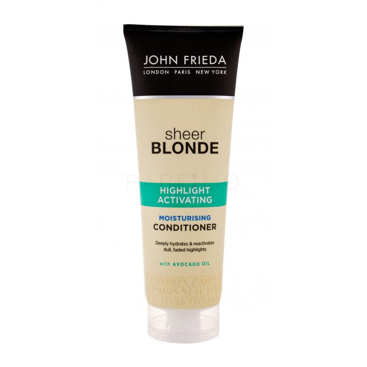 John Frieda Sheer Blonde Highlight Activating Balsam de păr pentru femei 250 ml
