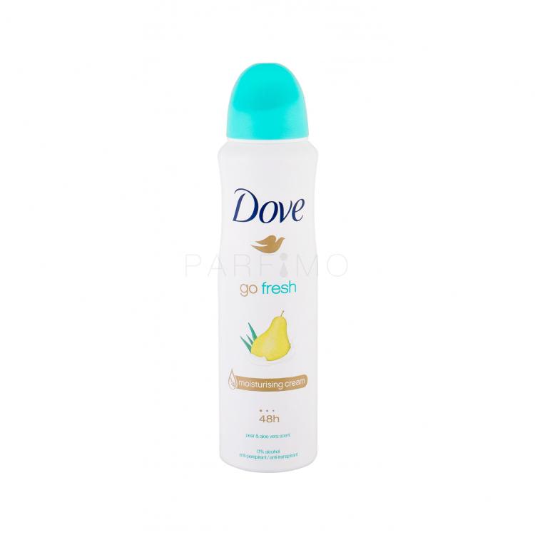 Dove Go Fresh Pear &amp; Aloe Vera 48h Antiperspirant pentru femei 150 ml