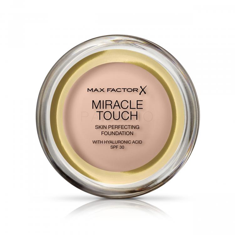 Max Factor Miracle Touch Skin Perfecting SPF30 Fond de ten pentru femei 11,5 g Nuanţă 038 Light Ivory