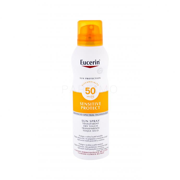 Eucerin Sun Sensitive Protect Sun Spray Dry Touch SPF50 Pentru corp 200 ml