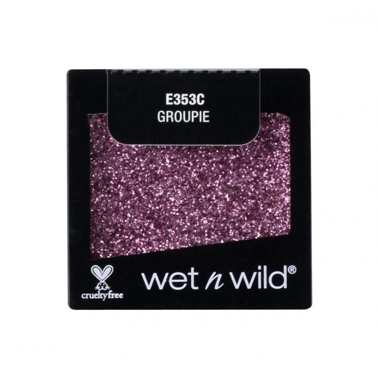 Wet n Wild Color Icon Glitter Single Fard de pleoape pentru femei 1,4 g Nuanţă Groupie