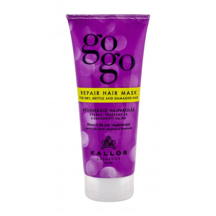 Kallos Cosmetics Gogo Repair Mască de păr pentru femei 200 ml