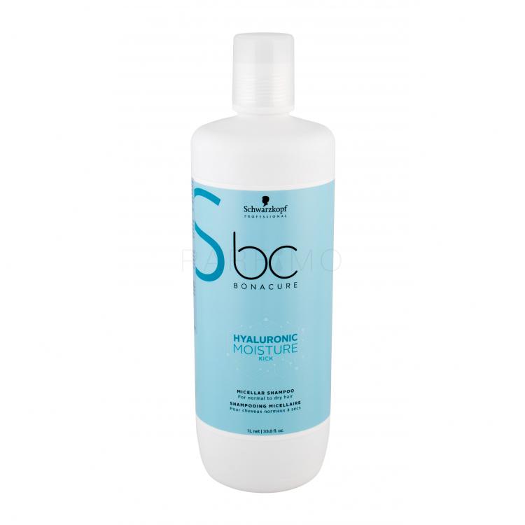 Schwarzkopf Professional BC Bonacure Hyaluronic Moisture Kick Micellar Șampon pentru femei 1000 ml