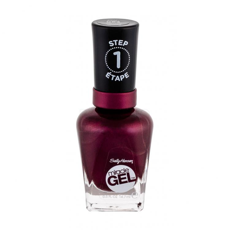 Sally Hansen Miracle Gel Lac de unghii pentru femei 14,7 ml Nuanţă 063 Frosted Berries