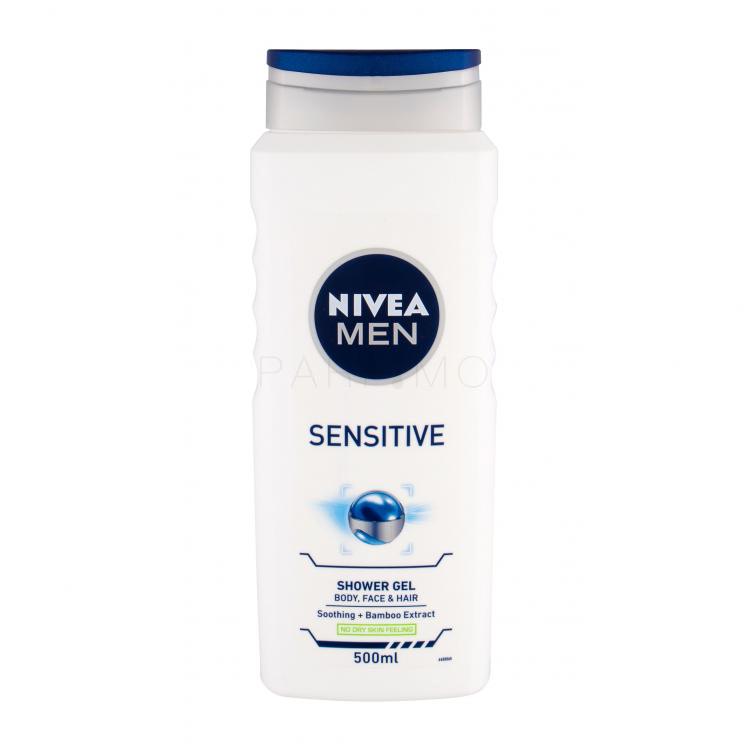 Nivea Men Sensitive Gel de duș pentru bărbați 500 ml