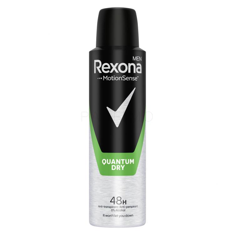 Rexona Men Quantum Dry 48H Antiperspirant pentru bărbați 150 ml