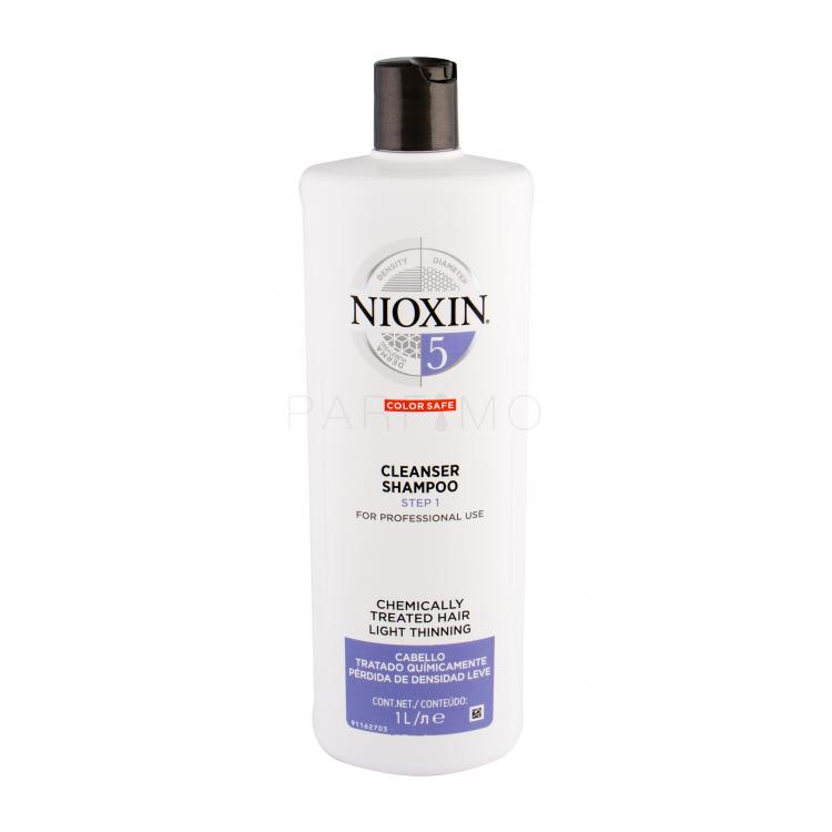 Nioxin System 5 Cleanser Color Safe Șampon pentru femei 1000 ml
