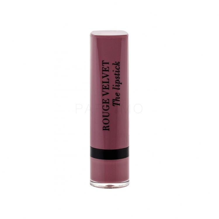 BOURJOIS Paris Rouge Velvet The Lipstick Ruj de buze pentru femei 2,4 g Nuanţă 17 From Paris With Mauve