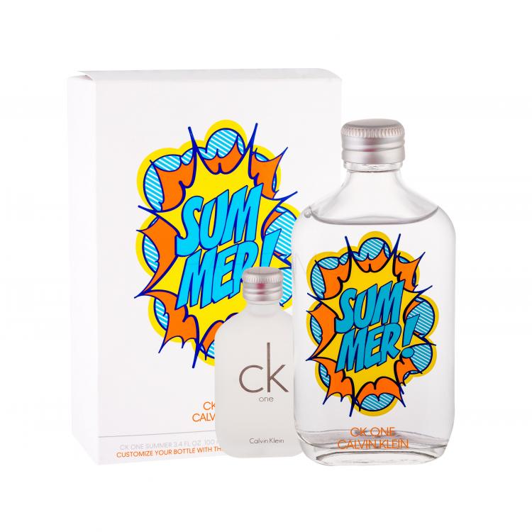 Calvin Klein CK One Summer 2019 Set cadou EDT 100 ml + EDT CK One 15 ml