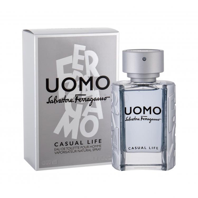 Ferragamo Uomo Casual Life Apă de toaletă pentru bărbați 50 ml
