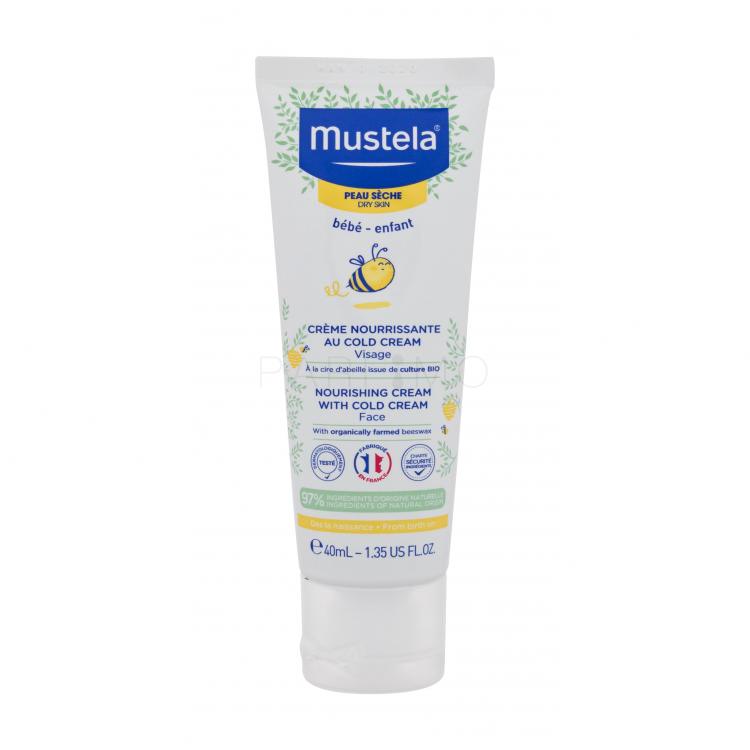 Mustela Bébé Nourishing Cream With Cold Cream Cremă de zi pentru copii 40 ml