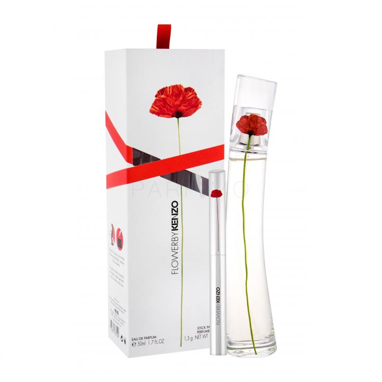 KENZO Flower By Kenzo Set cadou Apa de parfum 50 ml + parfum solid 1,3 g