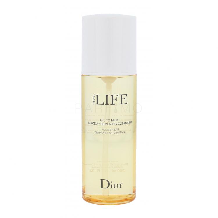 Christian Dior Hydra Life Oil To Milk Ulei demachiant pentru femei 200 ml tester