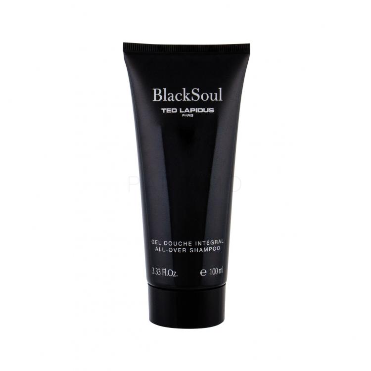 Ted Lapidus Black Soul Gel de duș pentru bărbați 100 ml